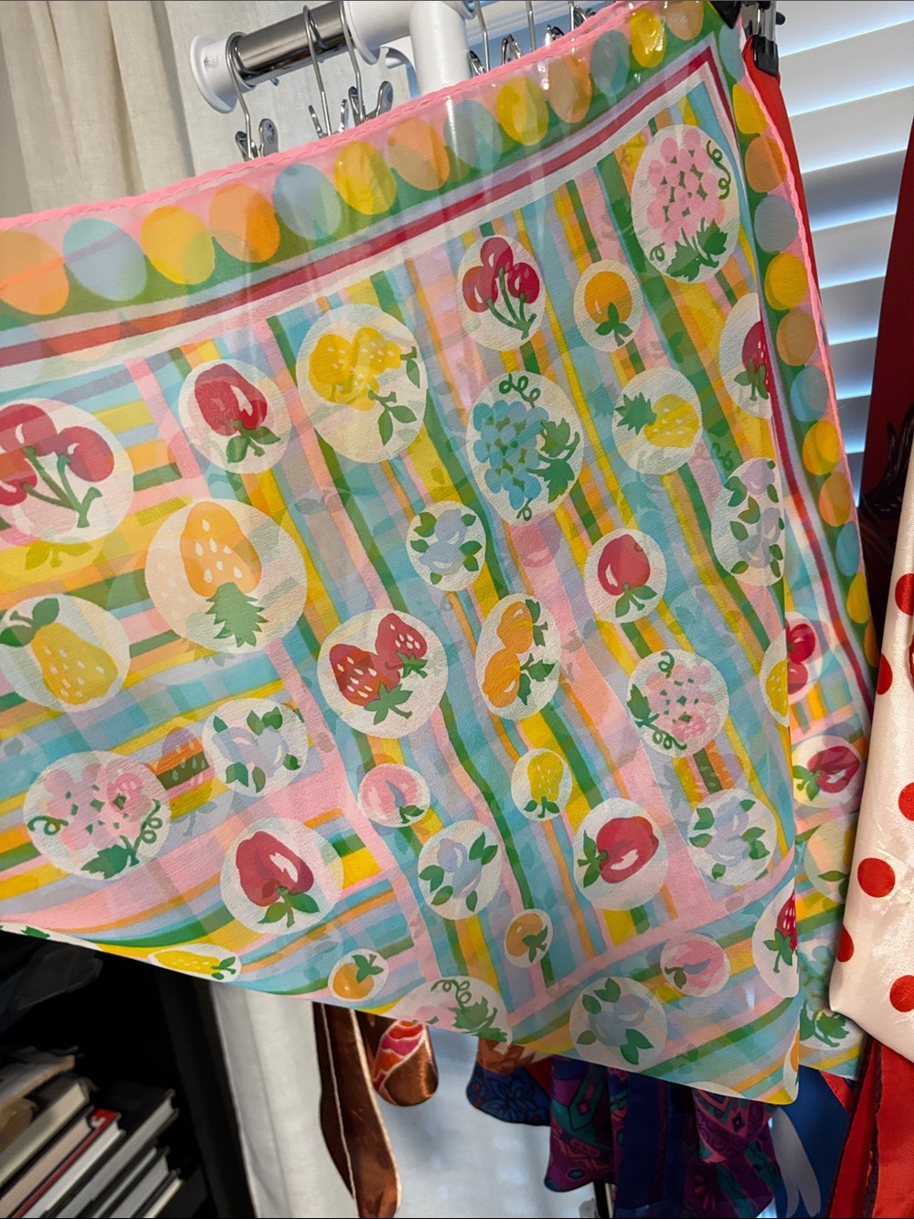 Vintage scarf bundles many sizes and colors - Picture 5 of 15